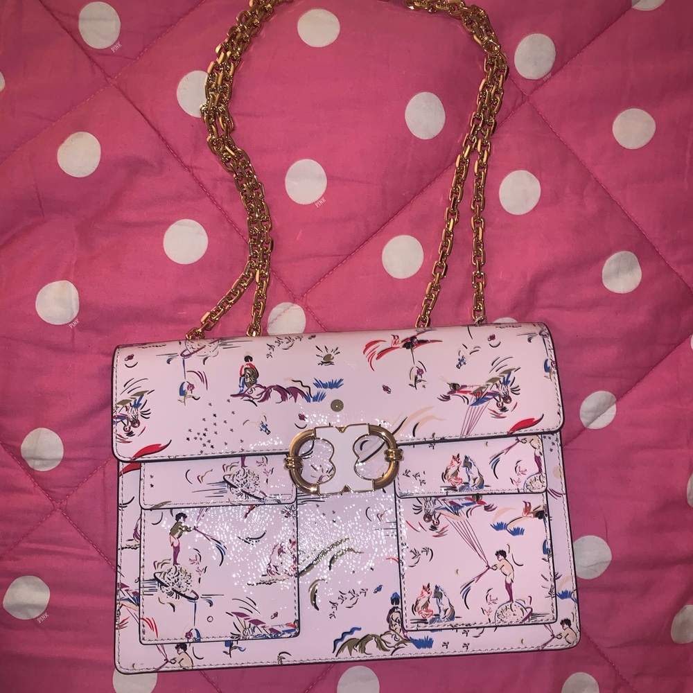 Tory Burch shoulder chain purse